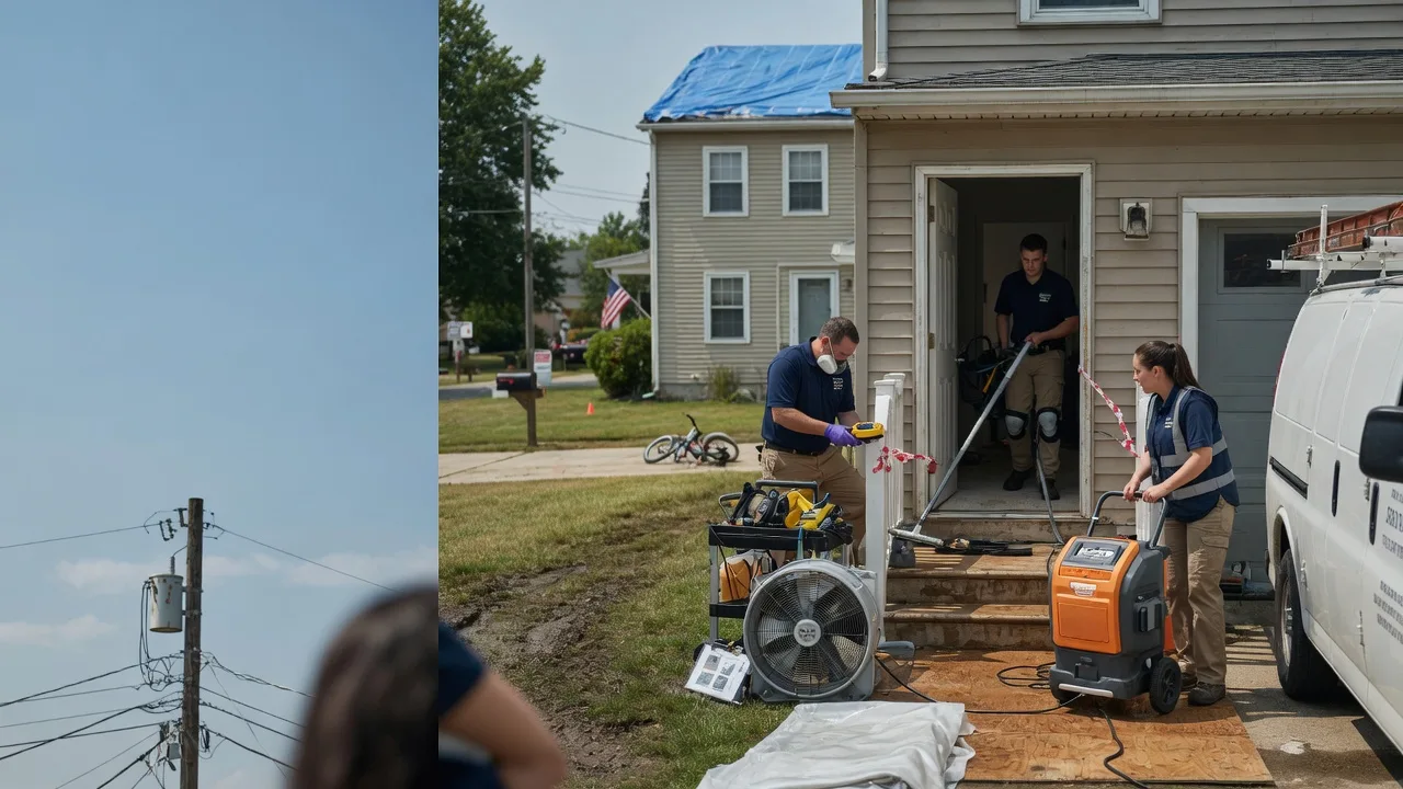 Water Damage Repair in Liberty, IL near me